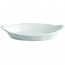 Oval eared porcelain dish 8" / 20.3 x 4" / 11.5cm white - Pillivuyt