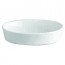 Porcelain deep oval baker (12x9") 32x23cm - Pillivuyt