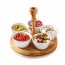 Chip & Dip oakwood tray - Life - Boska