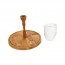 Chip & Dip oakwood tray - Life - Boska