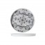 Metal round serving tray 12" / 30 cm - marble pattern - Bar - Cosy & Trendy