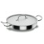 Round paella pan Ø 60cm with lid - induction stainless steel 18/10 - Chef Classic - Lacor