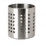 Stainless steel utensil holder - Ibili