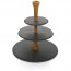 Slate Cake shelf 3 levels - Height 15" - Pro - Boska
