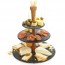 Slate Cake shelf 3 levels - Height 15" - Pro - Boska