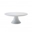 White porcelain cake stand 1 level 9.4 " / 24 cm - Spoony - Cosy & Trendy