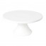 White porcelain cake stand 1 level 7.8 " / 20 cm - NBC - Cosy & Trendy