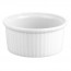 Porcelain classic pleated ramekin 1oz / 3cl white 2" / 5cm - Buffet - Pillivuyt