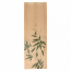 Paper bread wrapper 5x2x14" (12x4x35cm) green leaves patterns - Set of 500 - Feel Green - AZ Boutique