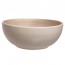 Sandstone round salad bowl beige and brown 10" / 25cm - Singly sold - Turbolino - Cosy & Trendy