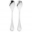 Salad server set - 18/10 stainless steel 3.5mm - Singly sold - Confidence - Guy Degrenne