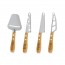 Set of 4 wooden cheese knives - Explore - Boska
