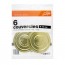 Set of 6 4" / 100mm terrine jar lids - Familia Wiss - Le Parfait