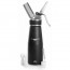 Whipped cream dispenser black - 0.5L / 16.9oz - Whippers - Lacor