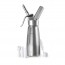 Whipped cream dispenser stainless steel - 1L / 33.8oz - Whippers - Lacor