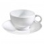 Porcelain breakfast saucer 6" / 16.5cm white - Louna - Pillivuyt