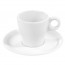 Porcelain tea saucer 6" / 15cm white - Set of 12  - Bourges - Pillivuyt