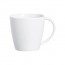 Porcelain white tea/coffee cup with handle 6.7oz / 20cl - Olea - Chef & Sommelier