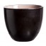 Cup black and rose 5oz / 14cl - Laguna Old Rose - Cosy & Trendy