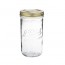 Glass terrine jar 53oz / 1500g with 110mm screw lid - familia wiss - le parfait