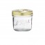Glass terrine jar 18oz / 500g with 100mm screw lid - familia wiss - le parfait