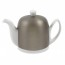 White teapot 4 cups 24oz / 70cl - Alu zinc bell - Salam - Guy Degrenne