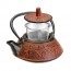 Iron cast teapot 27oz / 80cl - India - Ibili 
