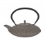 Teapot grey cast iron 0.8 L - Umbrella - Cosy & Trendy