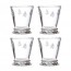 Water goblet 8,8oz / 26cl – Sold by 4 - Abeille - La Rochère