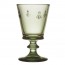 Olive green stem wine glass 8.1oz / 24cl - Abeille - La Rochère