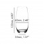 O WINE Crystal tumbler Champagne glass 8.8oz / 26.4cl Riedel