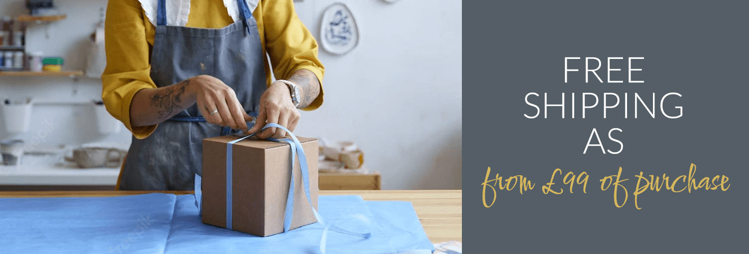 FREE SHIPPING as from &pound;99 of purchase